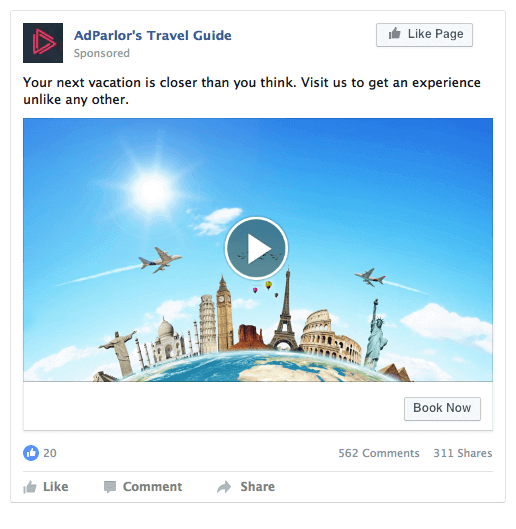 Travel Guide - Facebook Video - World Travel
