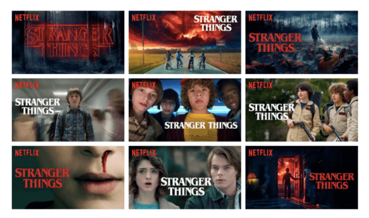 Netflix Stranger Things creative