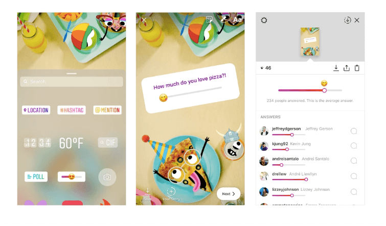 Instagram: Emoji Slider