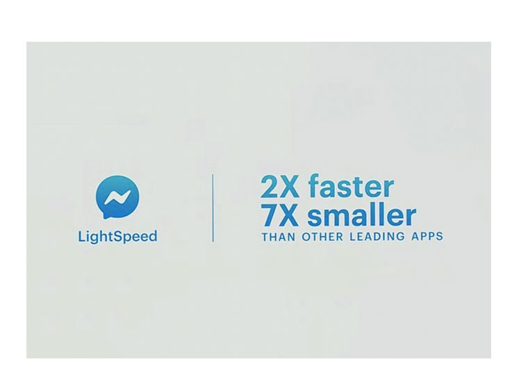 The newest version of Messenger will be smaller, coming in right around 20MB